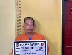 Pelaku Penganiaya di Desa Sungai Agung Ditangkap Polsek Tapung