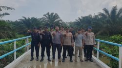 PROGRES 100%! Jembatan Sei Silam di Dusun Sungai Lintang Rampung, Personil Polda Riau dan Polres Kampar Sukses Selesaikan dalam 10 Hari