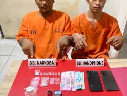 Dua Pengedar Shabu di Tangkap di Desa Teratak Buluh 8 Paket  Sjabu Disita
