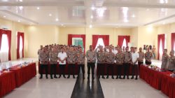 Polres Kampar Gelar Rapat Evaluasi, Paparkan Kondisi Kamtibmas dan Realisasi Anggaran hingga April 2026