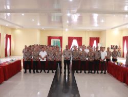 Polres Kampar Gelar Rapat Evaluasi, Paparkan Kondisi Kamtibmas dan Realisasi Anggaran hingga April 2026