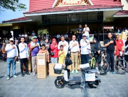 Bupati dan Wabup Kampar Ikuti Jalan Santai May Day 2026