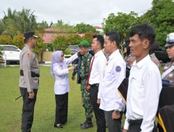Wabup Kampar Pimpin Apel Satgas Anti Narkoba