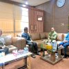 Bupati Kampar Terima Silahturrahmi Danyon 132/BS