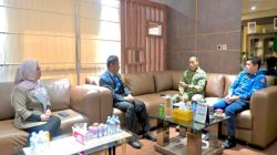 Bupati Kampar Terima Silahturrahmi Danyon 132/BS
