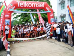 Bupati Ahmad Yuzar Lepas Peserta Polkam Run 5K 2026