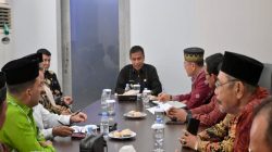 Percepatan Pembangunan Jembatan Rumbio, Bupati Kampar Audiensi Bersama Tokoh Masyarakat