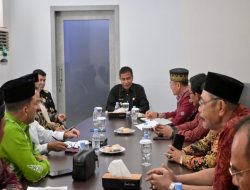 Percepatan Pembangunan Jembatan Rumbio, Bupati Kampar Audiensi Bersama Tokoh Masyarakat