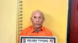 Polsek Tapung Tangkap Warga Muara Mahat Baru, Sita 29 Paket Shabu