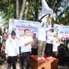 Kapolres Kampar Hadir Memeriahkan May Day, Gerak Jalan Santai DIikuti Ribuan Masyarakat dengan Tema “SATU TEKAD SATU TUJUAN SEJAHTERA BERSAMA”