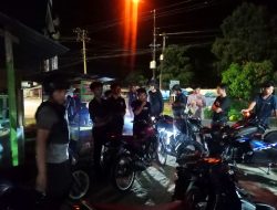 Tim Raga Res Kampar Patroli Malam Hari, Kasat Samapta Beri Himbauan Humanis Untuk Jaga Keamanan Bangkinang