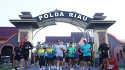 *Polda Riau Launching Riau Bhayangkara Run 2026, Kapolda Ajak Masyarakat Jaga Lingkungan dan Perkuat Persatuan*