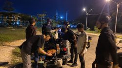 Tim Raga Res Kampar Patroli Malam Minggu, Beri Himbauan Ramah Untuk Jaga Keamanan Bangkinang