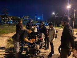Tim Raga Res Kampar Patroli Malam Minggu, Beri Himbauan Ramah Untuk Jaga Keamanan Bangkinang