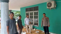 KAPOLSEK TAPUNG HILIR PERIKSA HASIL PANEN JAGUNG, 6 DESA HASILKAN 4 TON UNTUK PROGRAM KETAHTANAN PANGAN