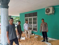 KAPOLSEK TAPUNG HILIR PERIKSA HASIL PANEN JAGUNG, 6 DESA HASILKAN 4 TON UNTUK PROGRAM KETAHTANAN PANGAN