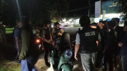 Tim Raga Res Kampar Patroli Malam Jum’at, Himbau Warga Jaga Kamtibmas Di Area Bilyard Dan Taman Kota