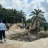 Polisi Gabungan Bubarkan 3 Lokasi Ilegal Mining Di Kualu – Pasang Police Line, Pembongkaran Tempat Galian