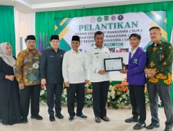 Bupati Ahmad Yuzar Hadiri Pelantikan BEM STIE Bangkinang