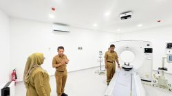Bupati Ahmad Yuzar Tinjau Falilitas CT Scan RSUD Bangkinang