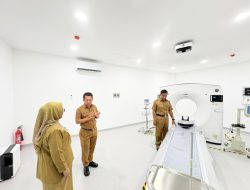 Bupati Ahmad Yuzar Tinjau Falilitas CT Scan RSUD Bangkinang