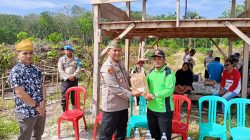 Dukung Swasembada Pangan 2026, Kapolsek Kampar Pimpin Penanaman Jagung Kuartal II di Rumbio Jaya