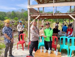 Dukung Swasembada Pangan 2026, Kapolsek Kampar Pimpin Penanaman Jagung Kuartal II di Rumbio Jaya