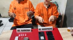Polres Kampar Tangkap Sepasang Kekasih, Miliki Shabu