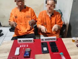 Polres Kampar Tangkap Sepasang Kekasih, Miliki Shabu