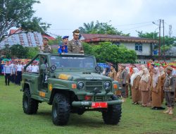 Bupati Kampar Jadi Inspektur Upacara HUT ke-107 Damkar, ke-76 Satpol PP dan ke-64 Satlinmas Tahun 2026