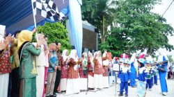 HAN 2026, Bunda PAUD Kampar Buka Pawai Karnaval dan Pentas Seni di Taman Kota Bangkinang
