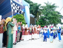 HAN 2026, Bunda PAUD Kampar Buka Pawai Karnaval dan Pentas Seni di Taman Kota Bangkinang