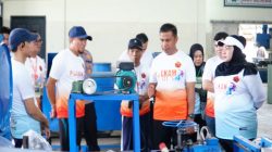 Dorong Hilirisasi Industri dan Inovasi Produk Lokal Kampar, Bupati Ahmad Yuzar Tinjau Workshop Polkam