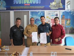 Diskominfo Kampar dan Bank Mandiri Taspen Teken MoU
