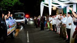 Bupati dan Wabup Kampar Lepas Pawai Takbir Keliling Sambut Idul Adha 1447 H