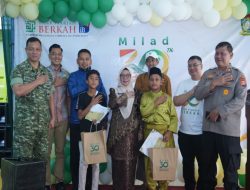 Milad ke-30 Bank Syariah Berkah, Wabup Kampar Hadiri Pembukaan Bakti Sosial Khitan Massal dan Donor Darah