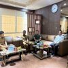 Bupati Dan Wabup Kampar Terima Silaturrahmi Danyonif 132/BS