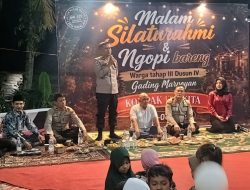 Ngopi Bareng Warga, Kapolsek Siak Hulu Perkuat Sinergi Kamtibmas dan Resmikan Jembatan di Pandau Jaya