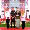 Bupati dan Wabup Kampar Hadiri Sertijab Danyon 132 /BS Salo