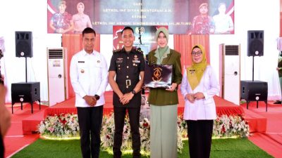 Bupati dan Wabup Kampar Hadiri Sertijab Danyon 132 /BS Salo