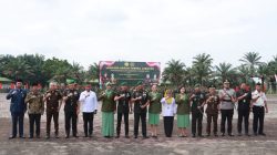Kapolres Kampar Hadir Upacara Sertijab Danyonif 132/BS – Sinergi Tni-polri Perkuat Keamanan Daerah