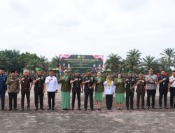 Kapolres Kampar Hadir Upacara Sertijab Danyonif 132/BS – Sinergi Tni-polri Perkuat Keamanan Daerah