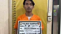 Polres Kampar Tangkap Pria 20 Tahun Terkait Pencabulan