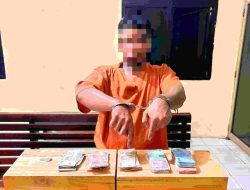Polsek Tapung Tangkap Pelaku Spesialis Maling Kotak Infak di Tiga Kabupaten