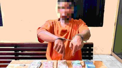 Polsek Tapung Tangkap Pelaku Spesialis Maling Kotak Infak di Tiga Kabupaten