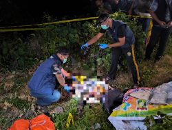 POLSEK TAPUNG HULU TANGANI PENEMUAN MAYAT – TERIDENTIFIKASI SEORANG PRIA DENGAN RIWAYAT SAKIT KEJIWAAN