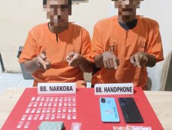 Polsek Tapung Berhasil Ungkap Peredaran Narkoba – 2 Tersangka Diamankan, 42 Paket Sabu Disita