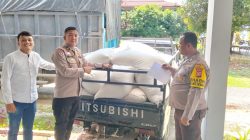 Kapolsek Kampar AKP Asdisyah Mursyid SH Antar Langsung Hasil Panen Petani ke Bulog, Wujud Nyata Dukungan Ketahanan Pangan Nasional