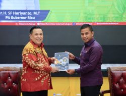Bupati Kampar Sambut Kunjungan Kerja Plt Gubri ke Kampar