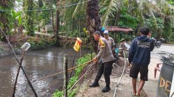 Bhabinkamtibmas Polsek Tambang Lakukan Sambang ke Tambak Ikan Lele Didesa Palung Raya